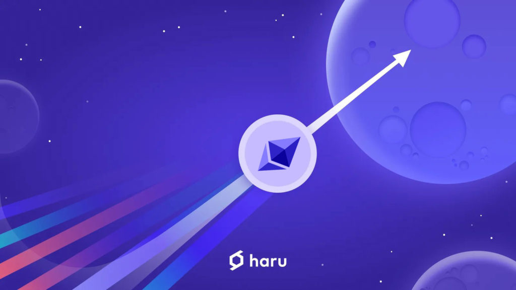 haru crypto interest account graphic