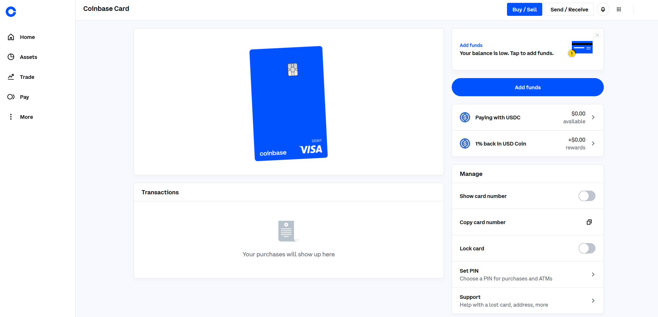 Coinbase Card Overview