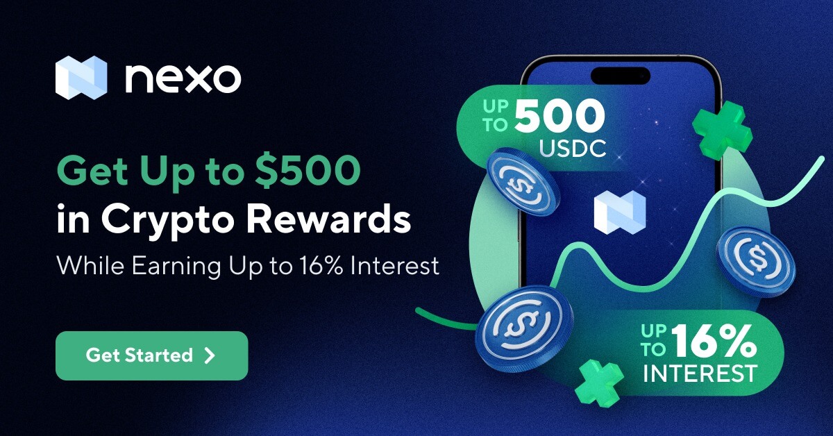 Nexo: Get up to $500